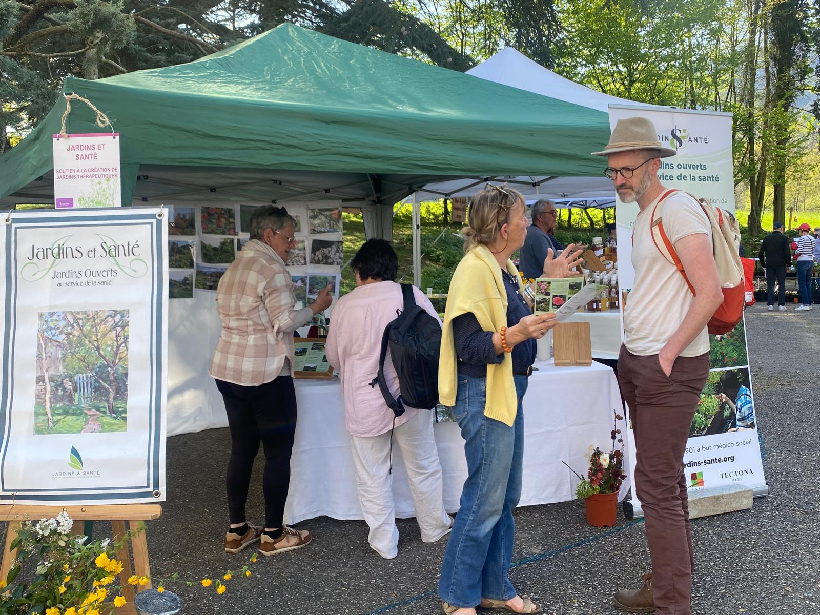 ASSOCIATION JARDINS ET SANTÉ Logo