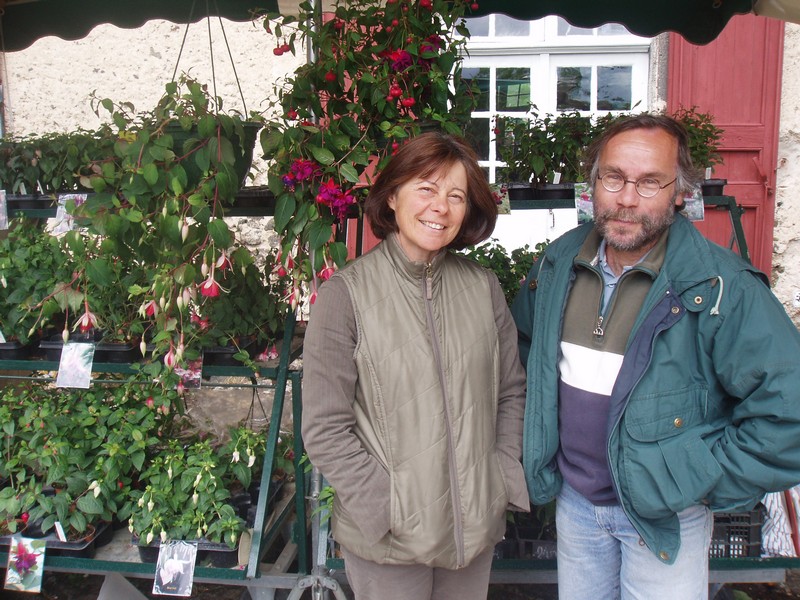 LES FUCHSIAS DE LA DOMBES Logo